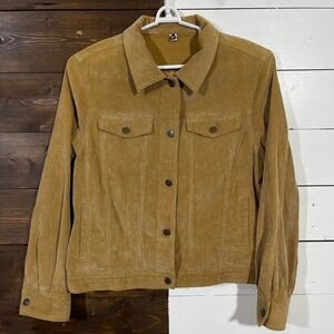 Vintage Women's Oversized Corduroy Jacket